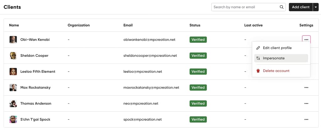 dashboards improving client experience in a portal