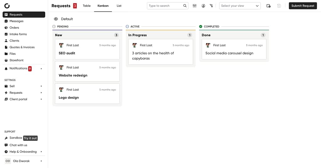 cost effective client portal for marketing teams