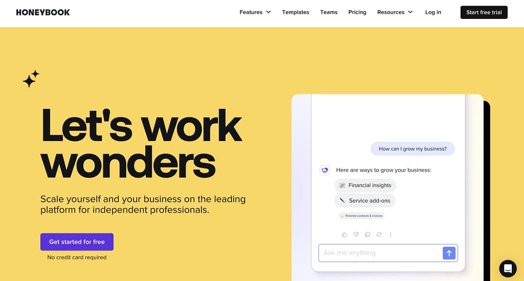moxo alternatives - honeybook