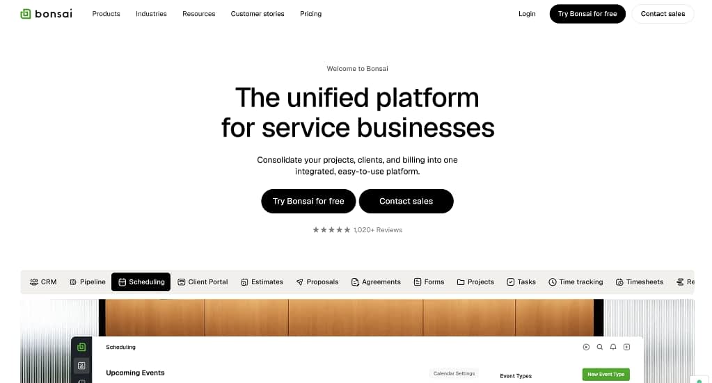 service business platform