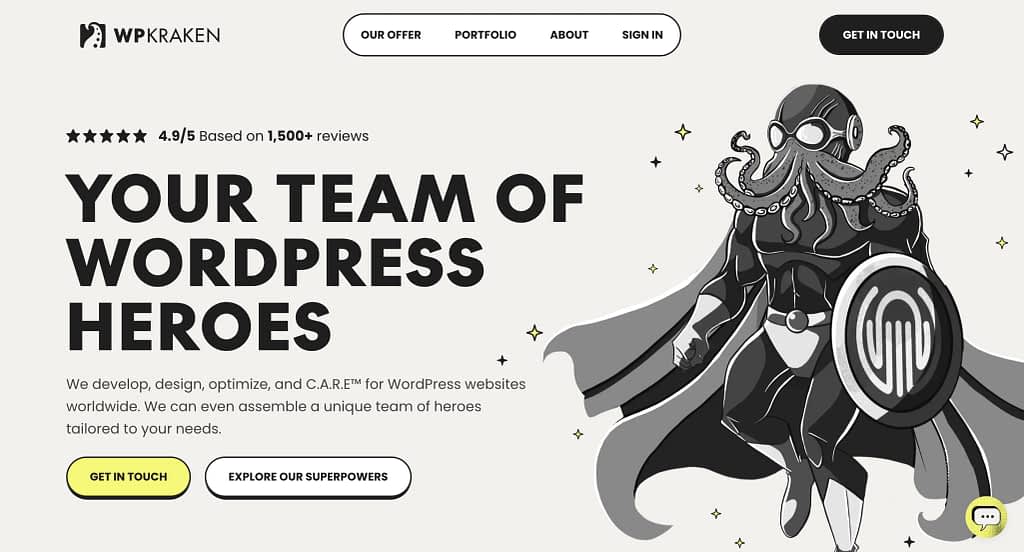 white label service offerings by wordpress agency wp kraken