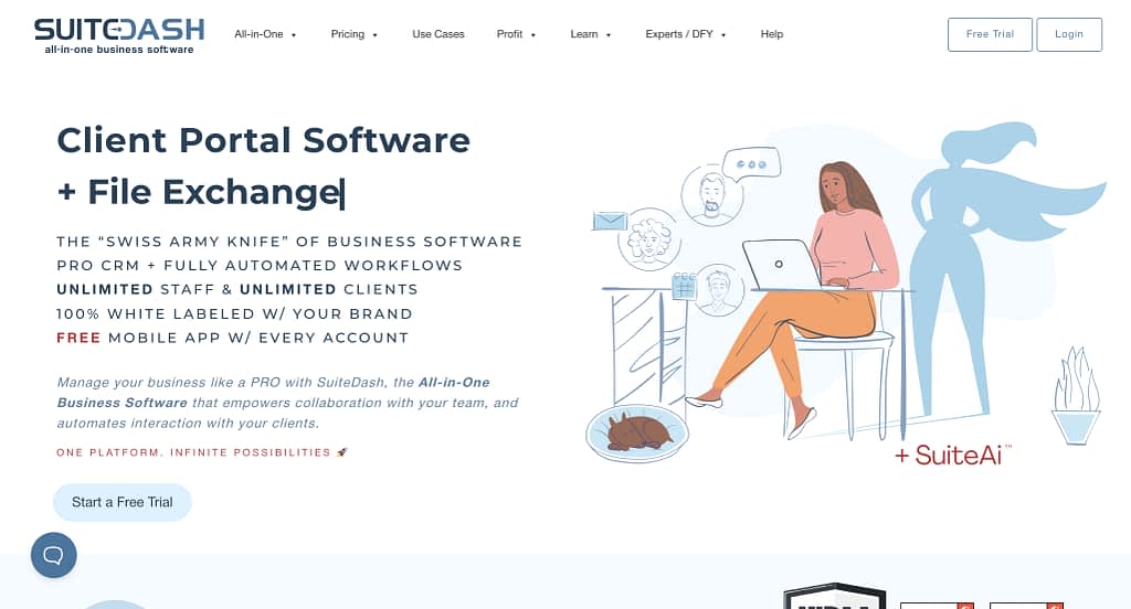 suitedash client software