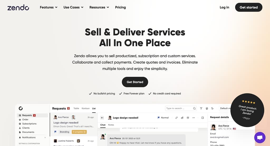 Zendo, platform to manage multiple clients without using other tools