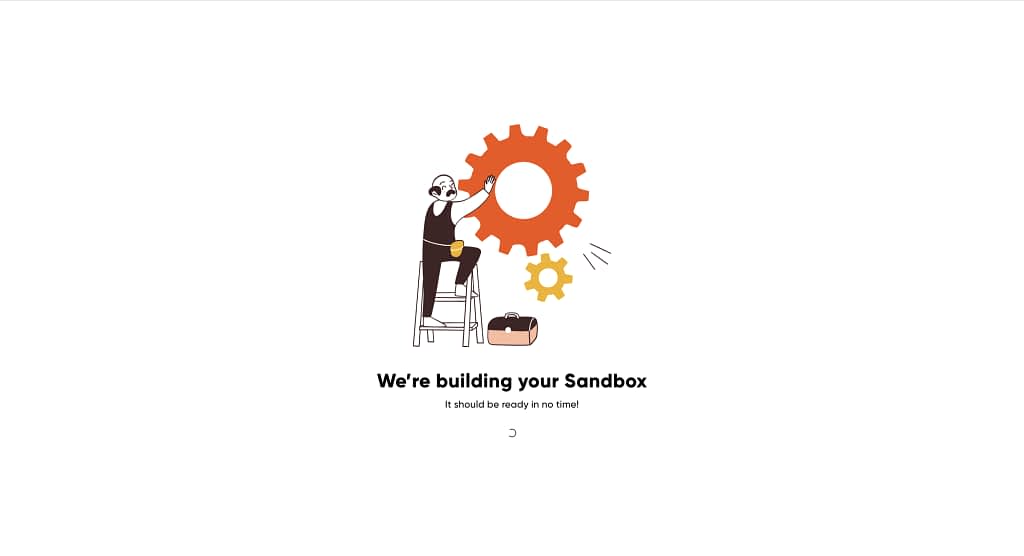 sandbox - environment for testing in client portal Zendo