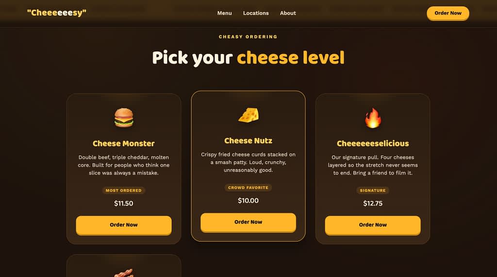 site generated with ai software in minutes
