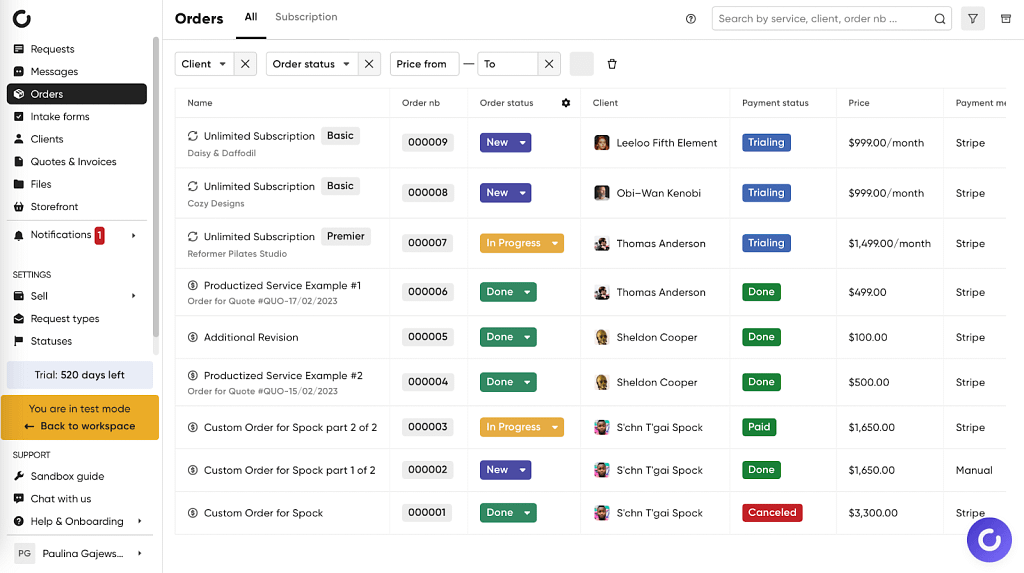 best client collaboration tool: zendo