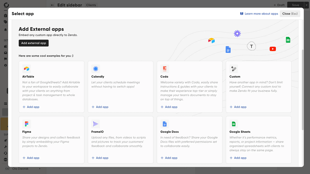 zendo integrations