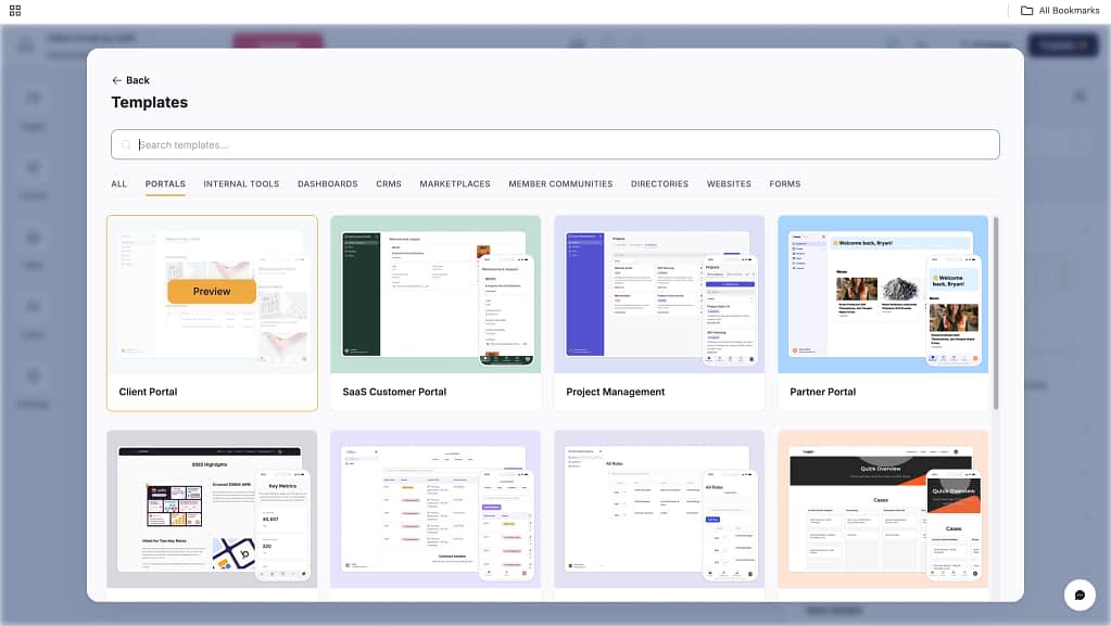 client portal examples