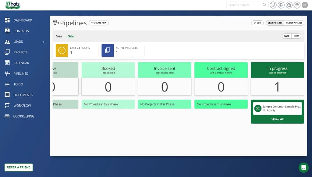17hats pipelines