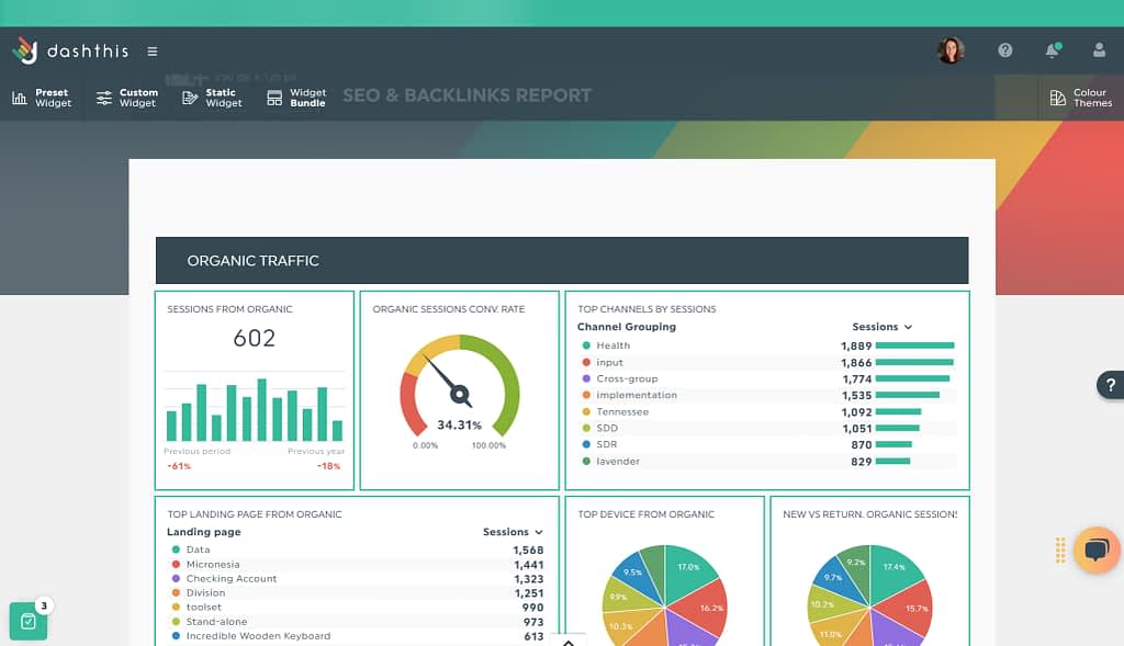 white label reporting tool for search engine optimization