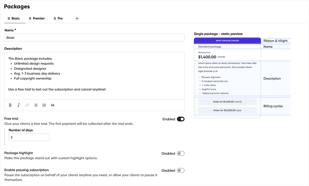 PayWhirl alternative: Zendo: creating a subscription service