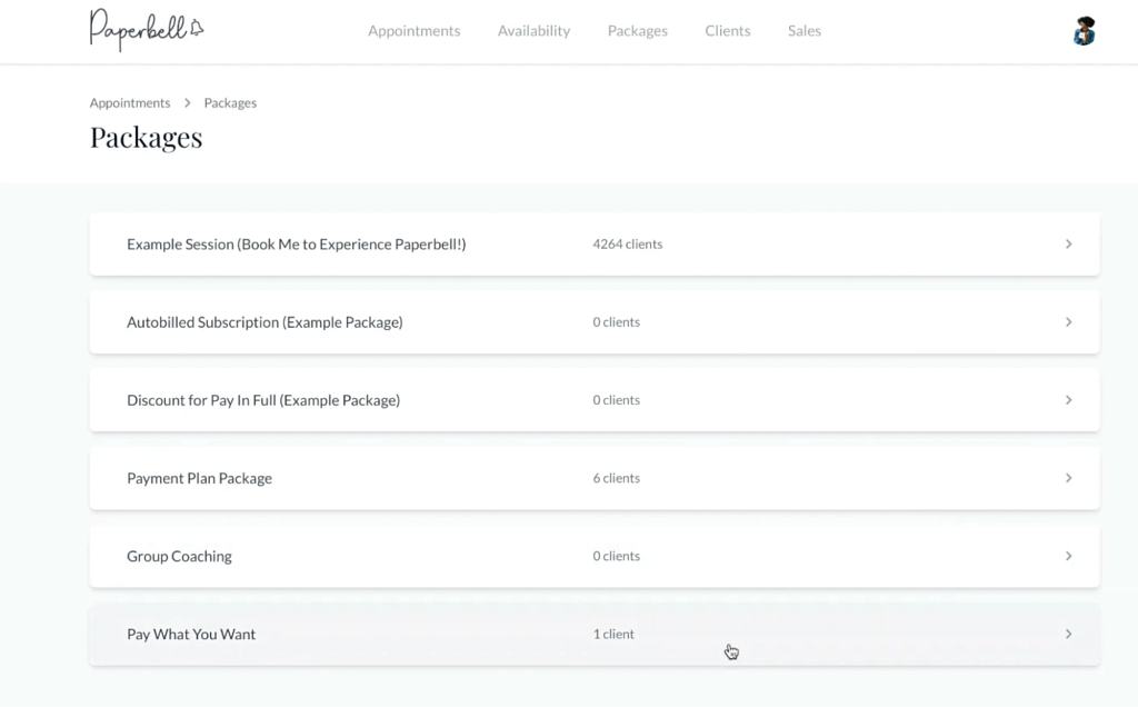 paperbell - honeybook alternative for business consultants