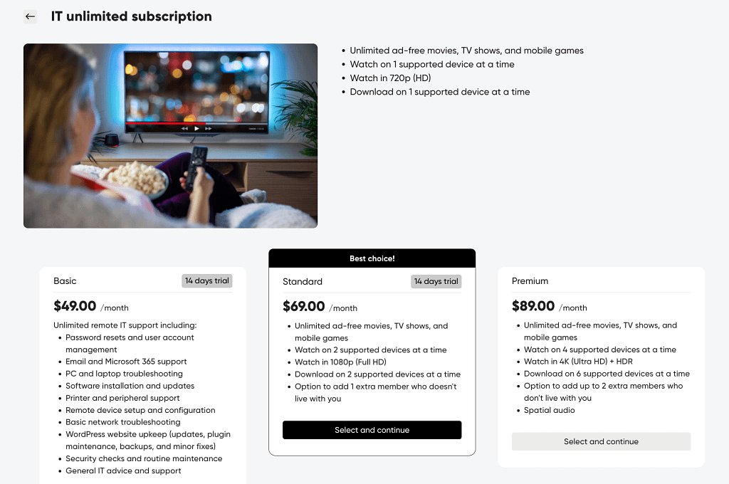 subscriptions for sell online