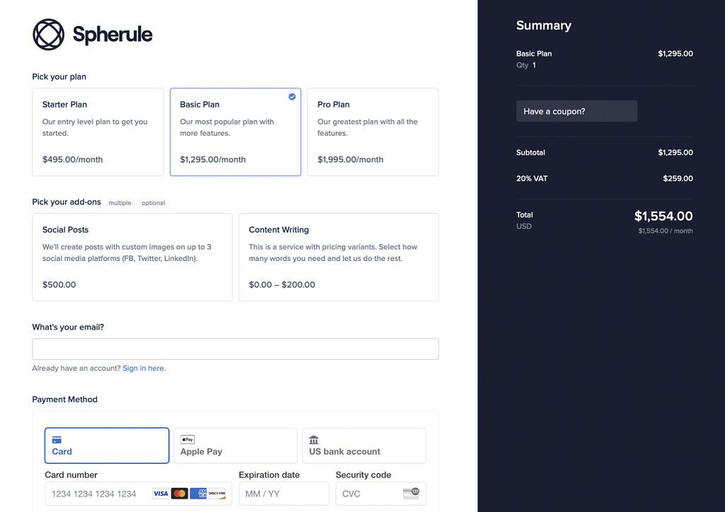 service types in spp