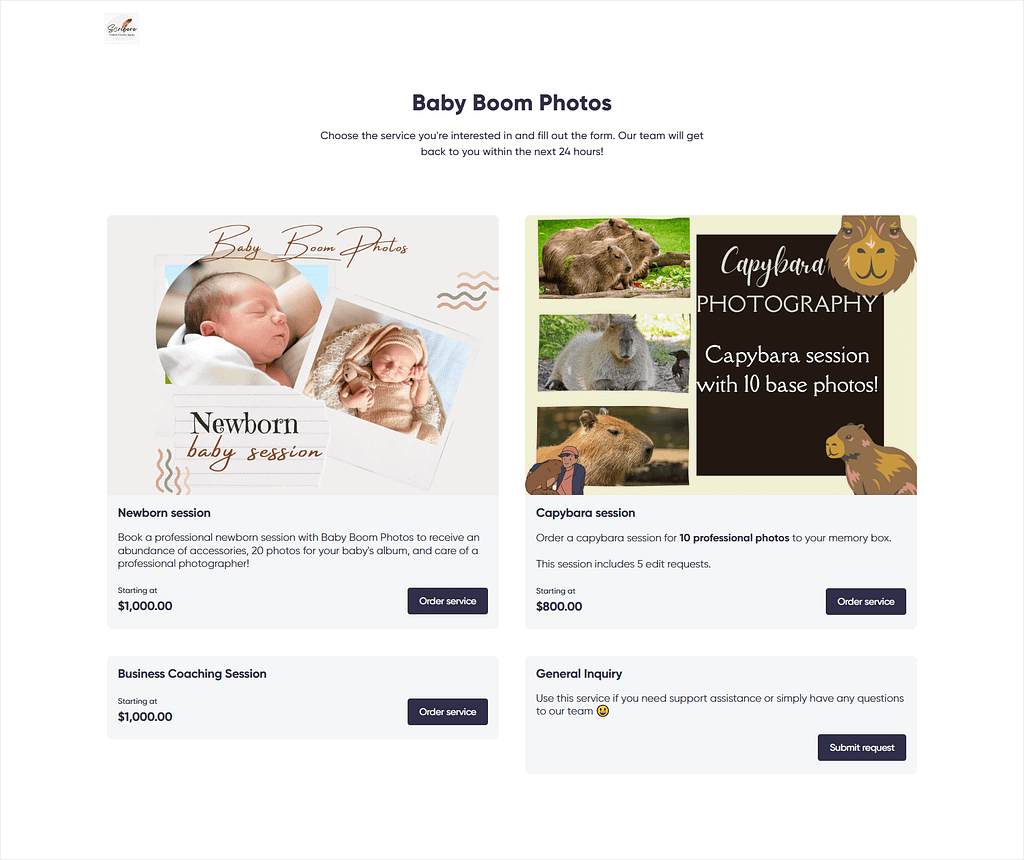 Zendo's Service Catalog
