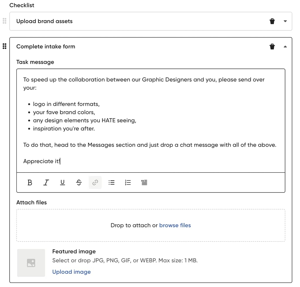 intake form creator