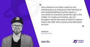 Website Planet Zendo Interview