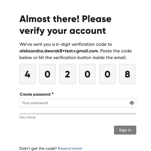 client portal best practices: account verification