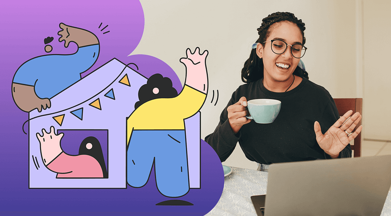 Asana Client Portal hero header.