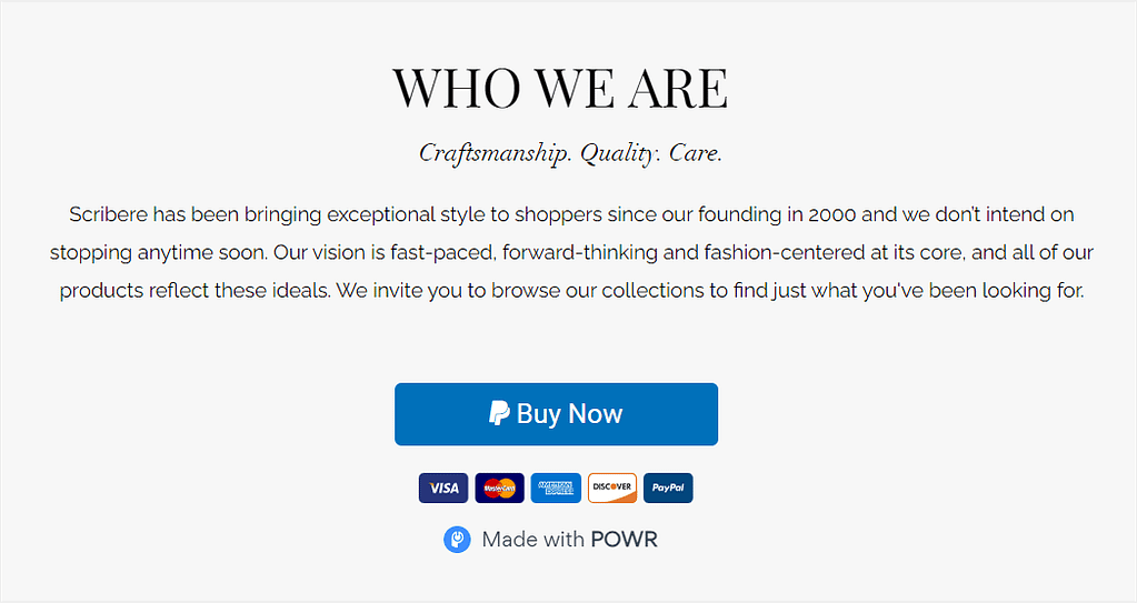 Adding a PayPal button to Wix client portal