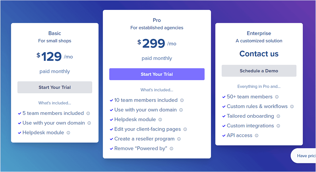 SPP's pricing & plans
