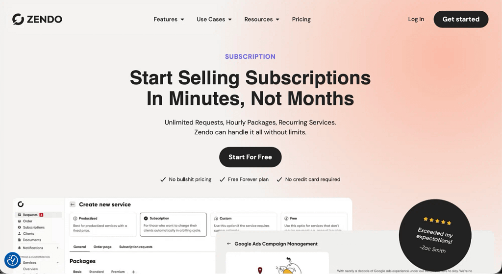 best business organization apps - zendo