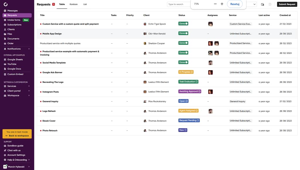 user friendly portal for customer self-service – Zendo