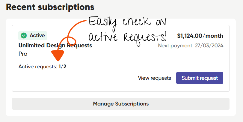 Client POV: checking on active requests in Zendo